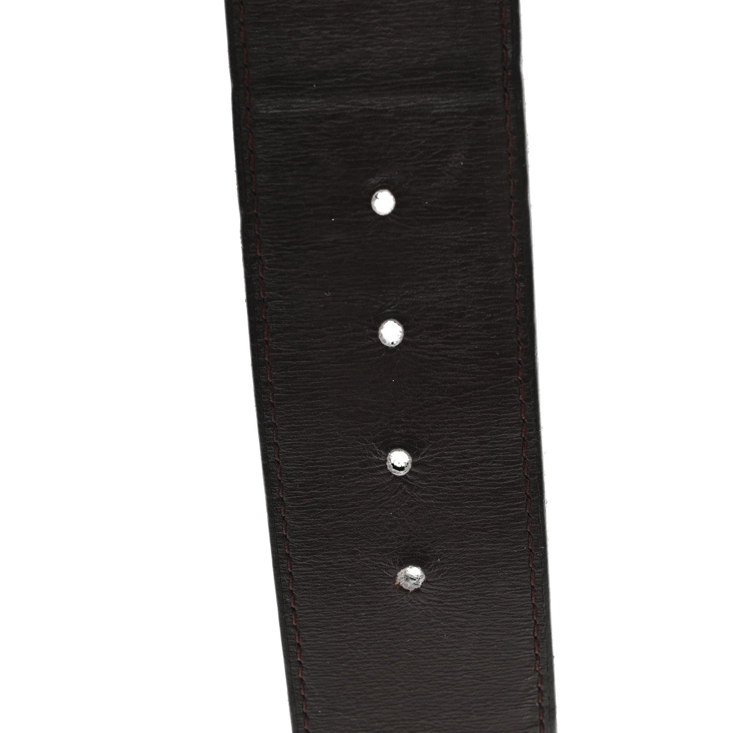 Hermes Box Swift 42mm Constance H Belt 100 40 Black Chocolate 4 of 5