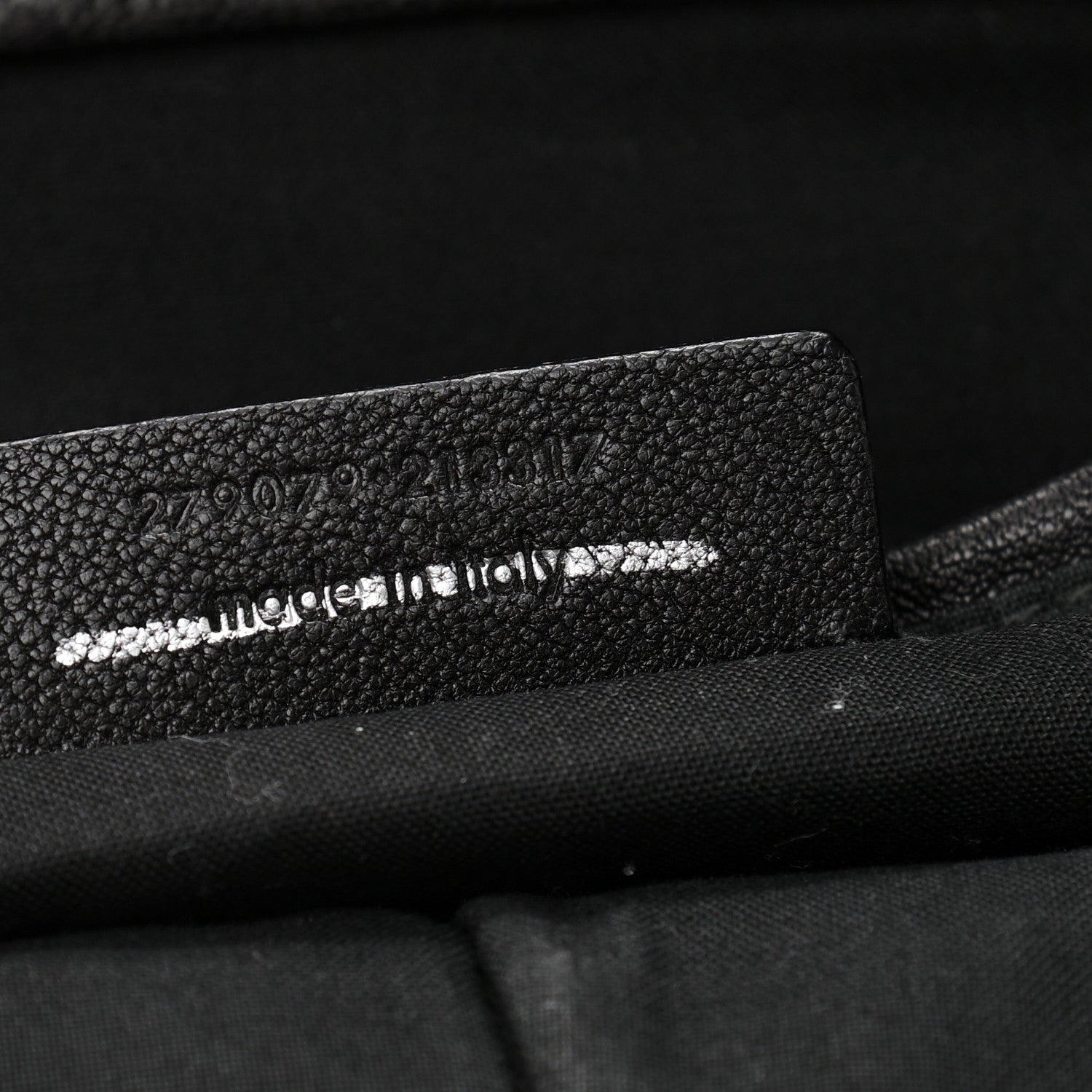 Saint Laurent Sheepskin Medium Cabas ChYc Black 7 of 11