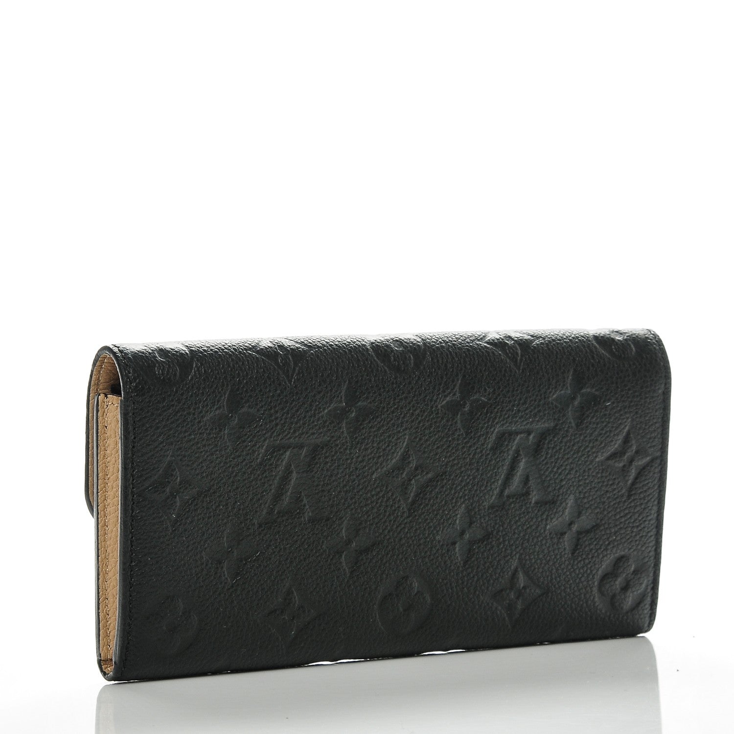 Louis Vuitton Empreinte Emilie Wallet Black Dune 3 of 6