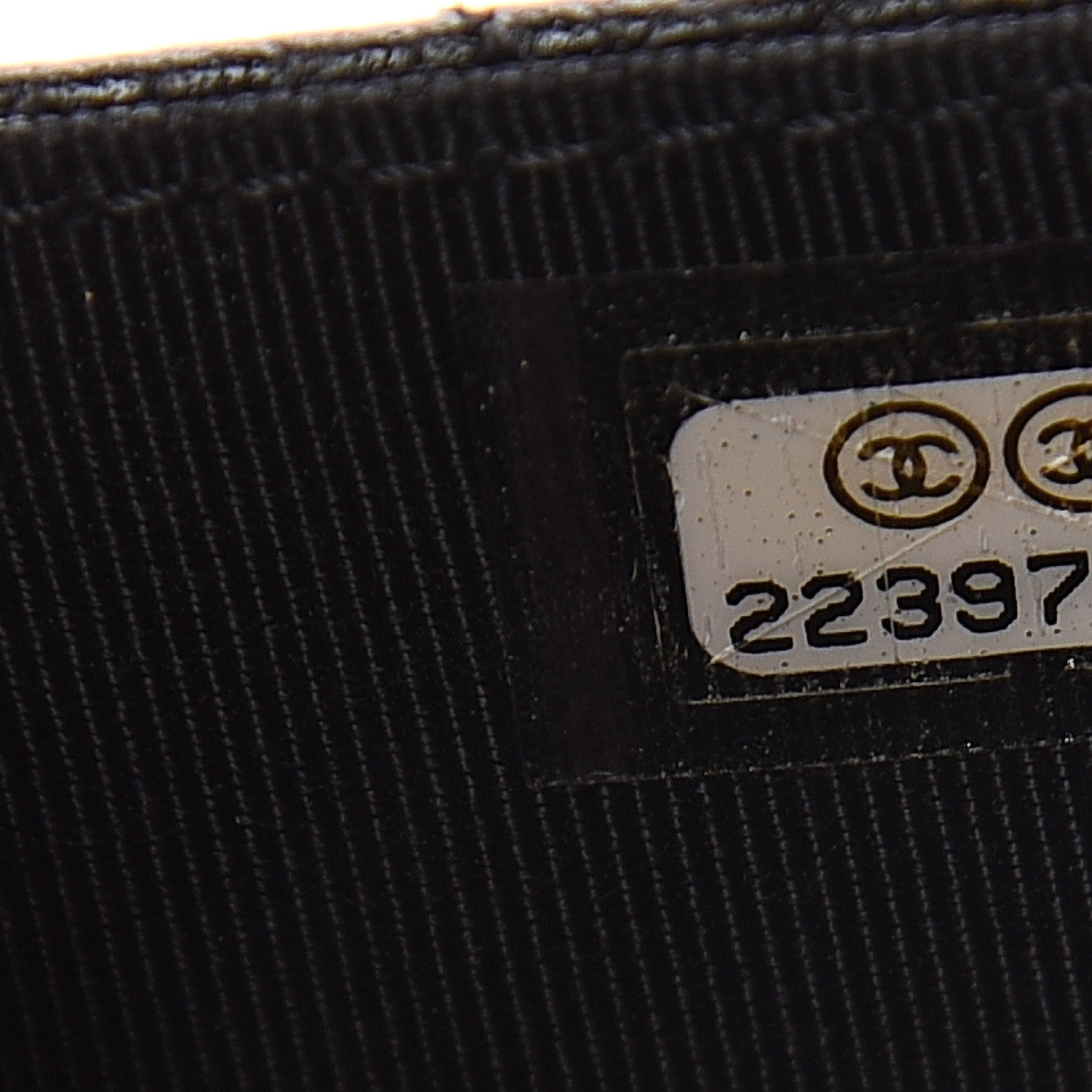 Chanel Caviar Quilted Flap Card Holder Black 7 of 7