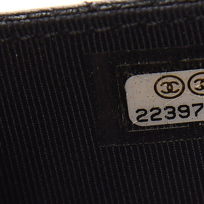 Chanel Caviar Quilted Flap Card Holder Black 7 of 7