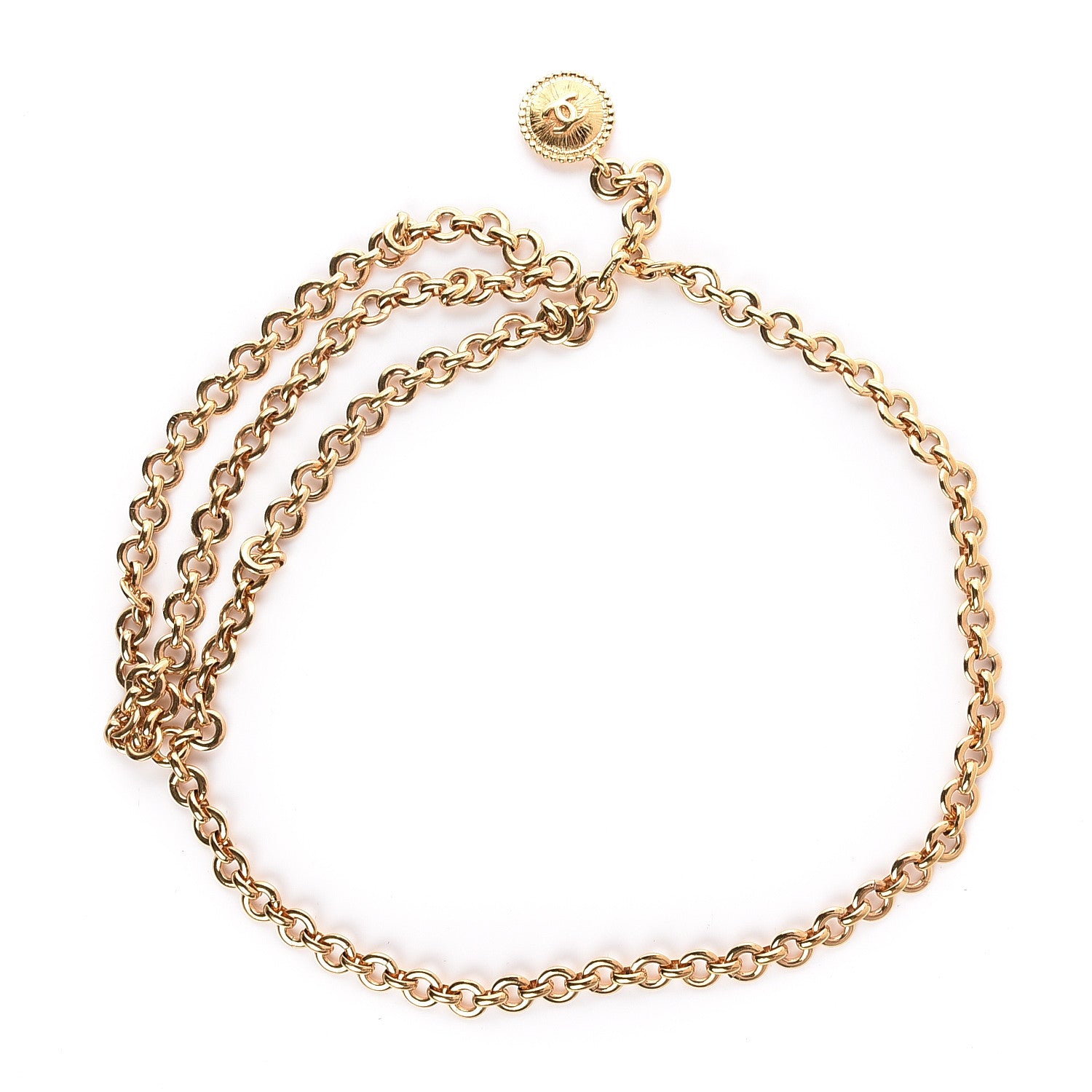 Chanel CC Chain Belt Gold 3 of 4