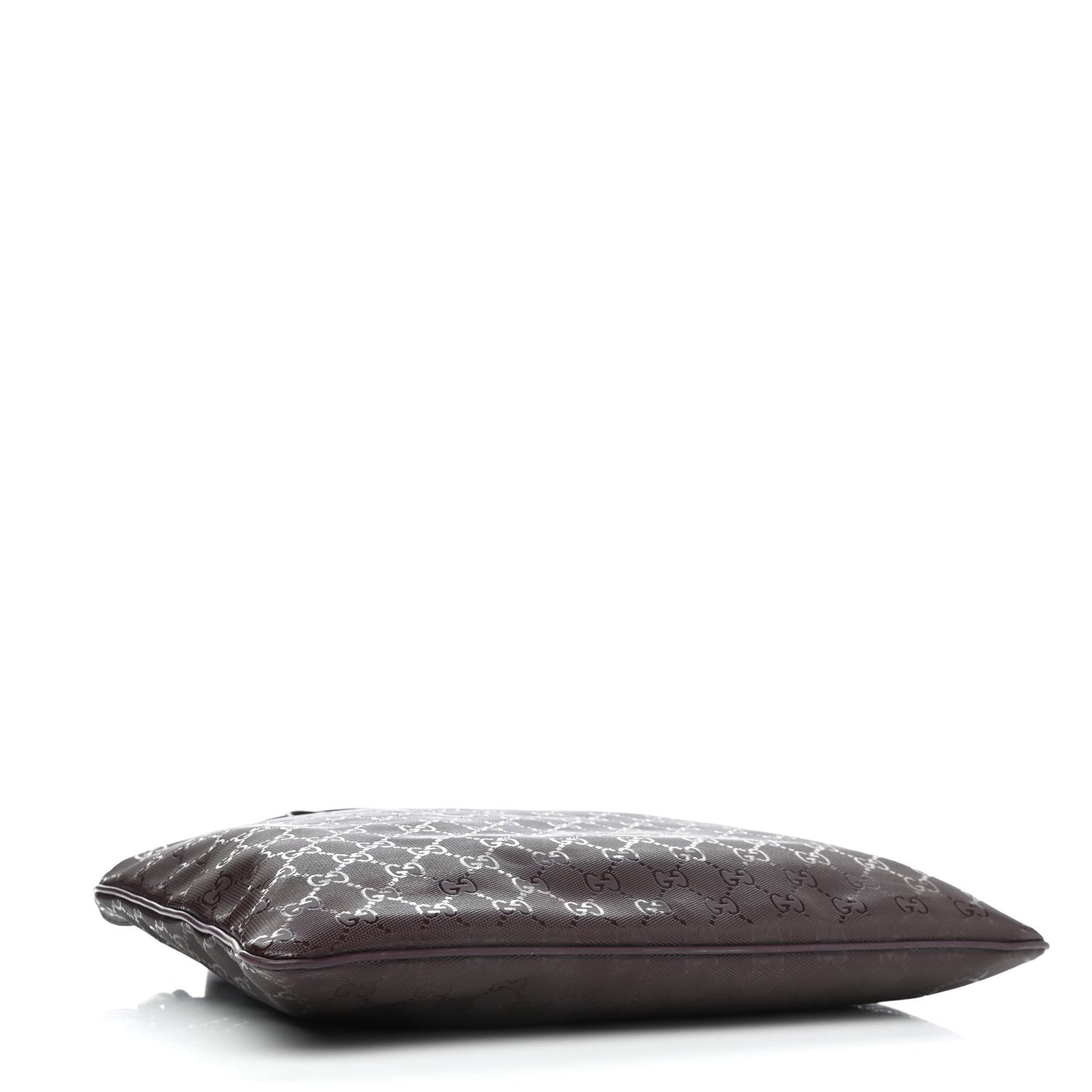 Imprime Monogram Small Flat Messenger Bag Bordeaux