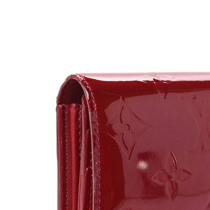 Louis Vuitton Vernis Sarah Wallet Pomme D'Amour 7 of 11
