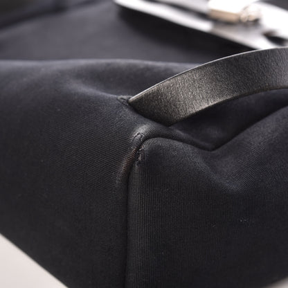 Hermes Toile Vache Calfskin Herbag 30 PM Backpack Black 16 of 16