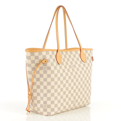 Louis Vuitton Damier Azur Neverfull MM 3 of 8