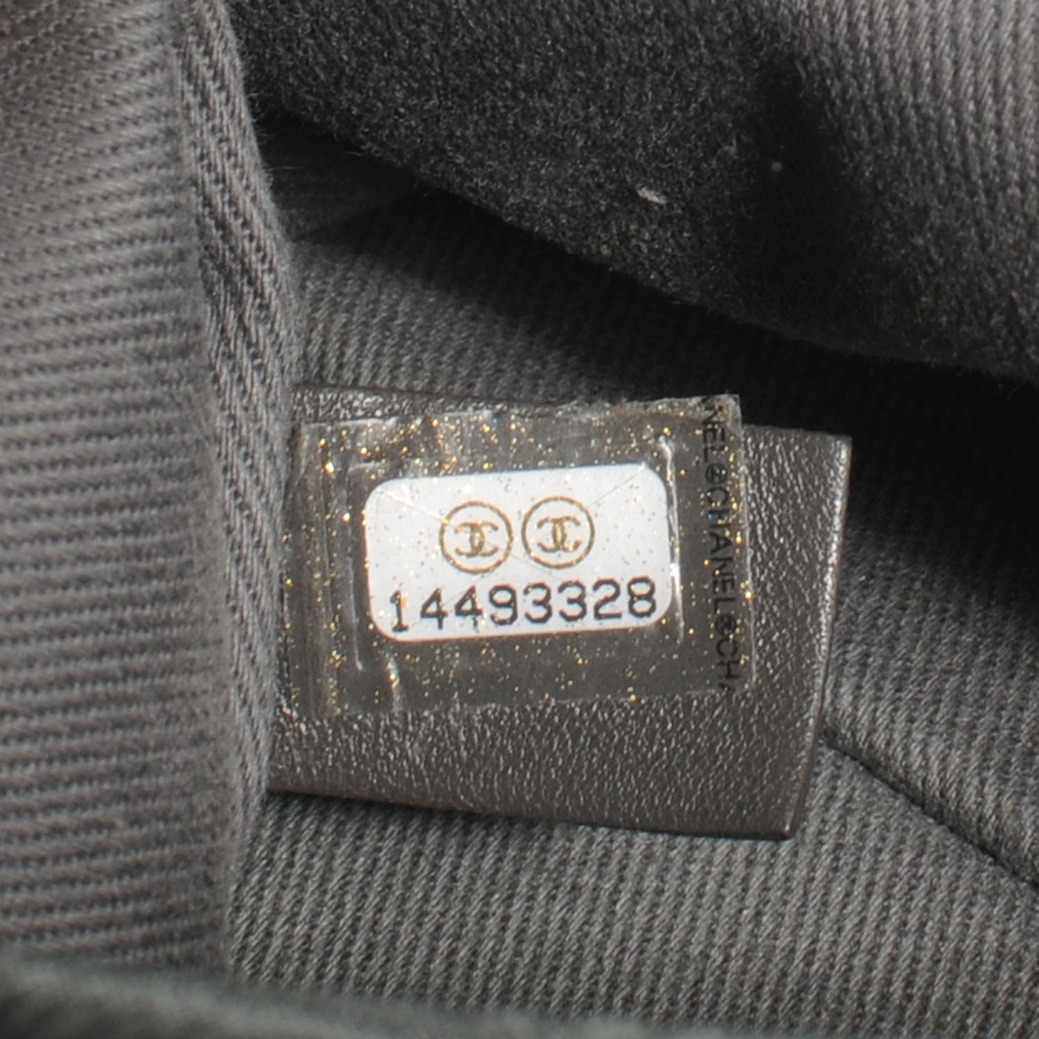 Chanel Iridescent Calfskin Glint Accordion Flap Black 7 of 7