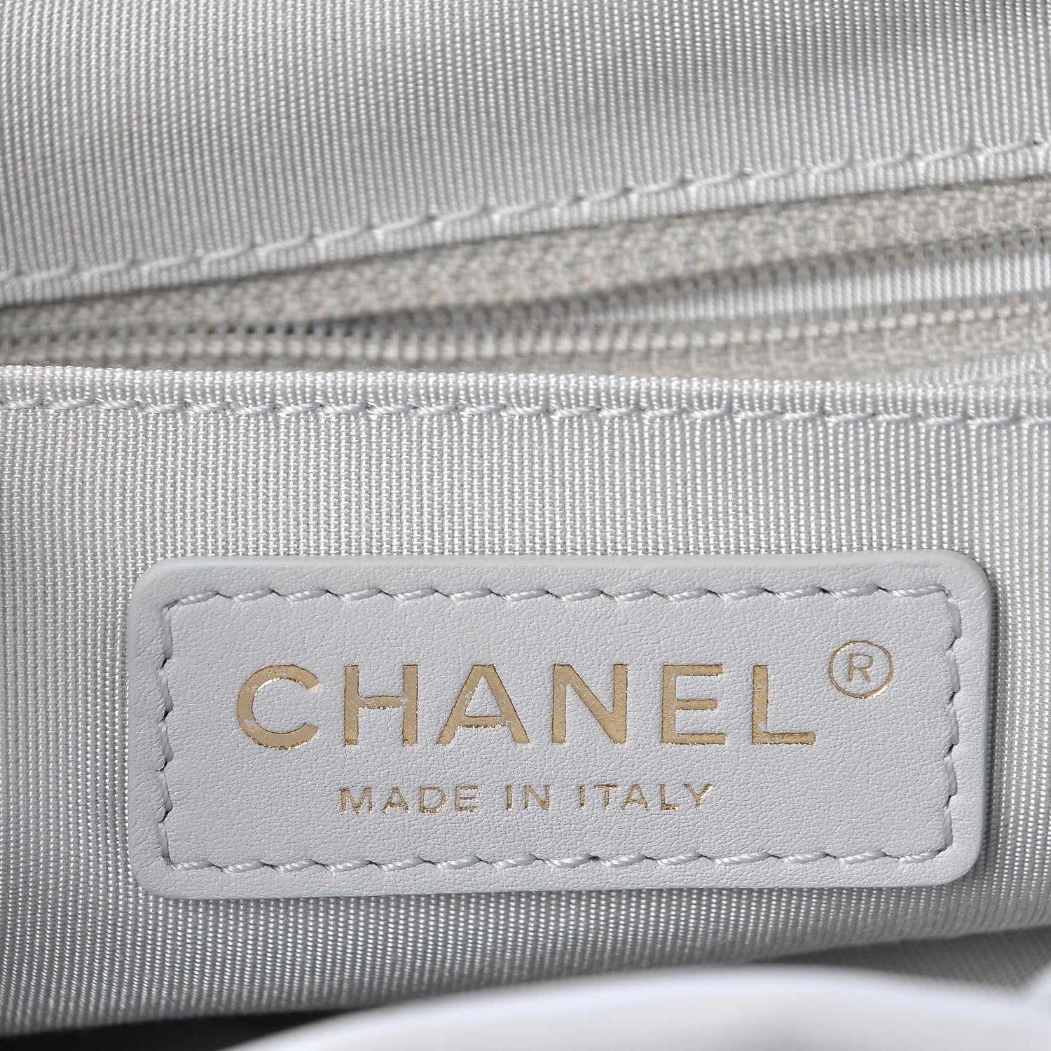 Chanel Calfskin Quilted Small Urban Spirit Backpack Light Grey 6 of 8