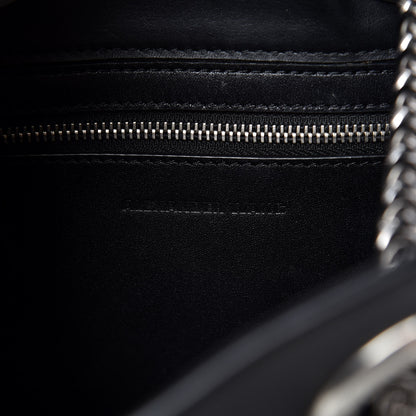 Alexander Wang Smooth Calfskin Genesis Box Chain Bag Black 9 of 9