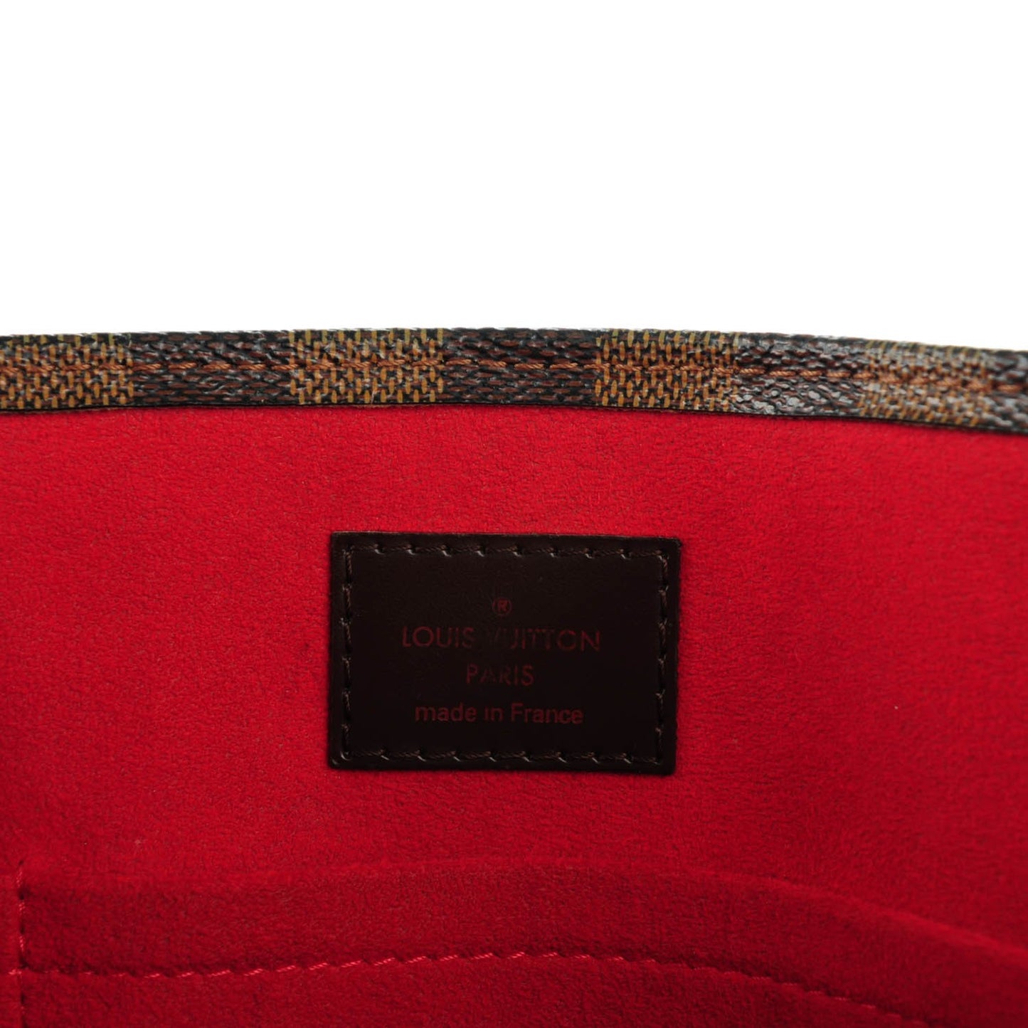 Damier Ebene Sac Plat