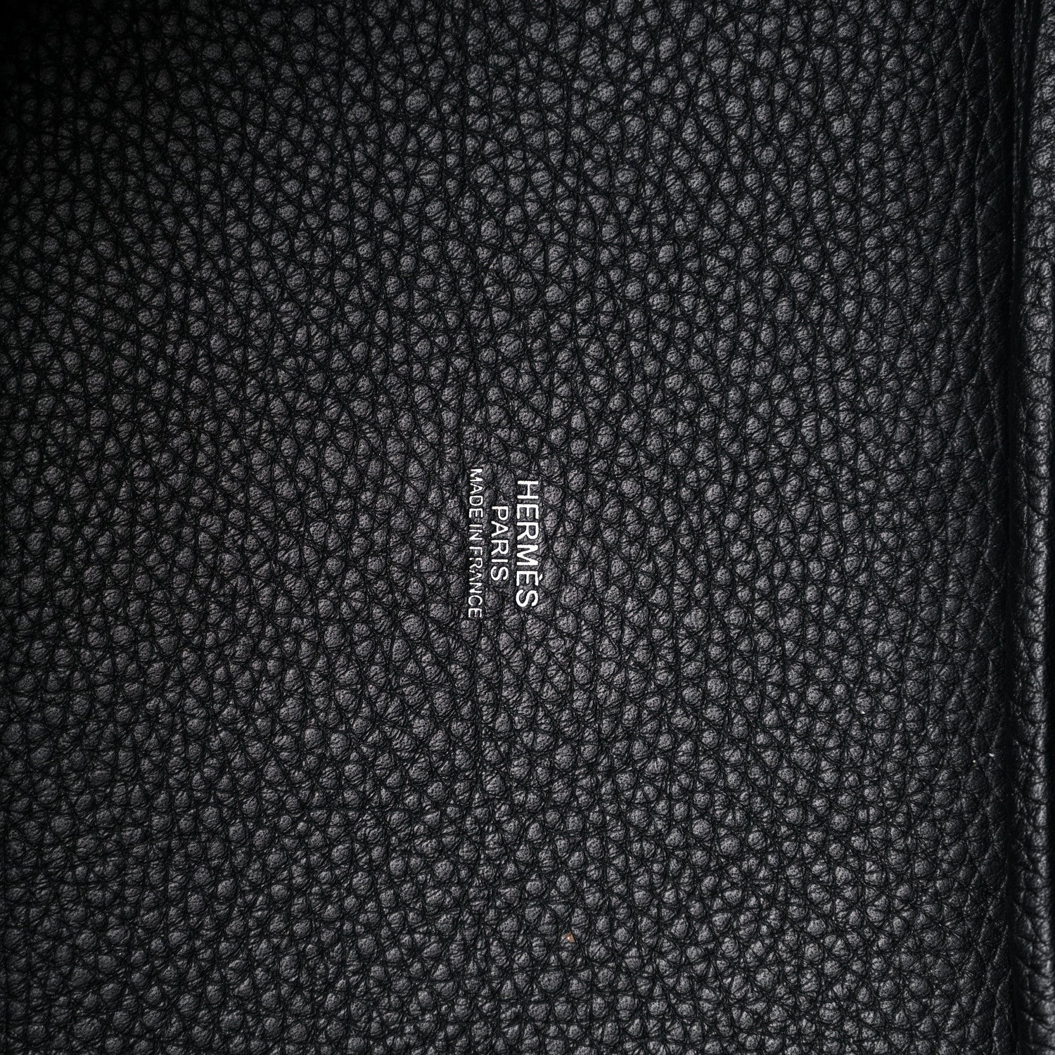 Hermes Taurillon Clemence Monochrome Picotin Lock 18 PM Black 6 of 10