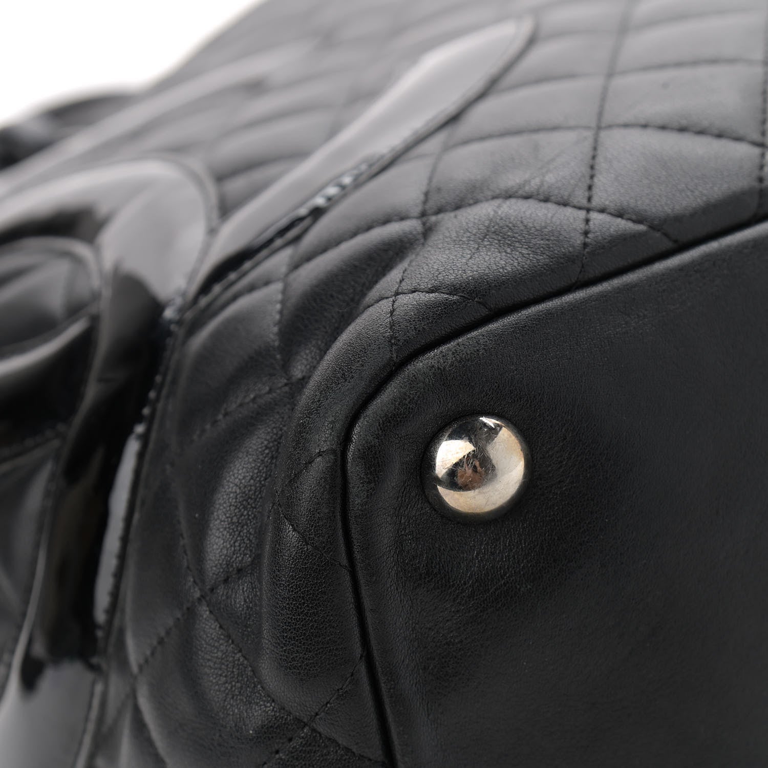 Chanel Calfskin Quilted Large Cambon Tote Black 12 of 17