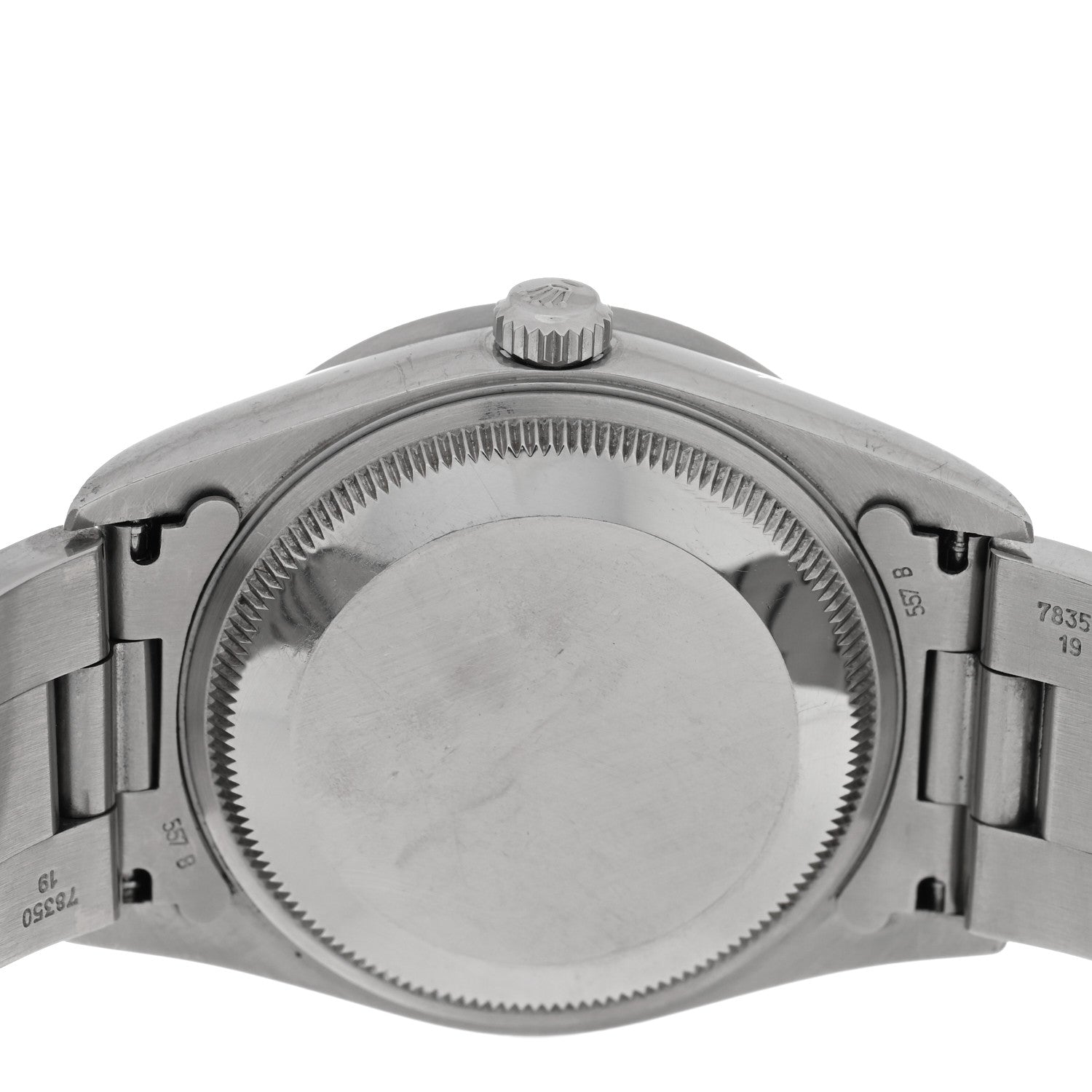 Rolex Stainless Steel 34mm Oyster Perpetual Date Watch Black 15210 4 of 4