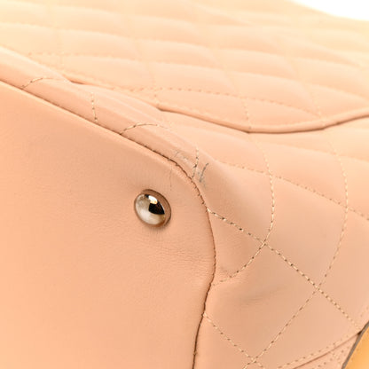 Chanel Calfskin Quilted Medium Cambon Tote Beige Black 12 of 12
