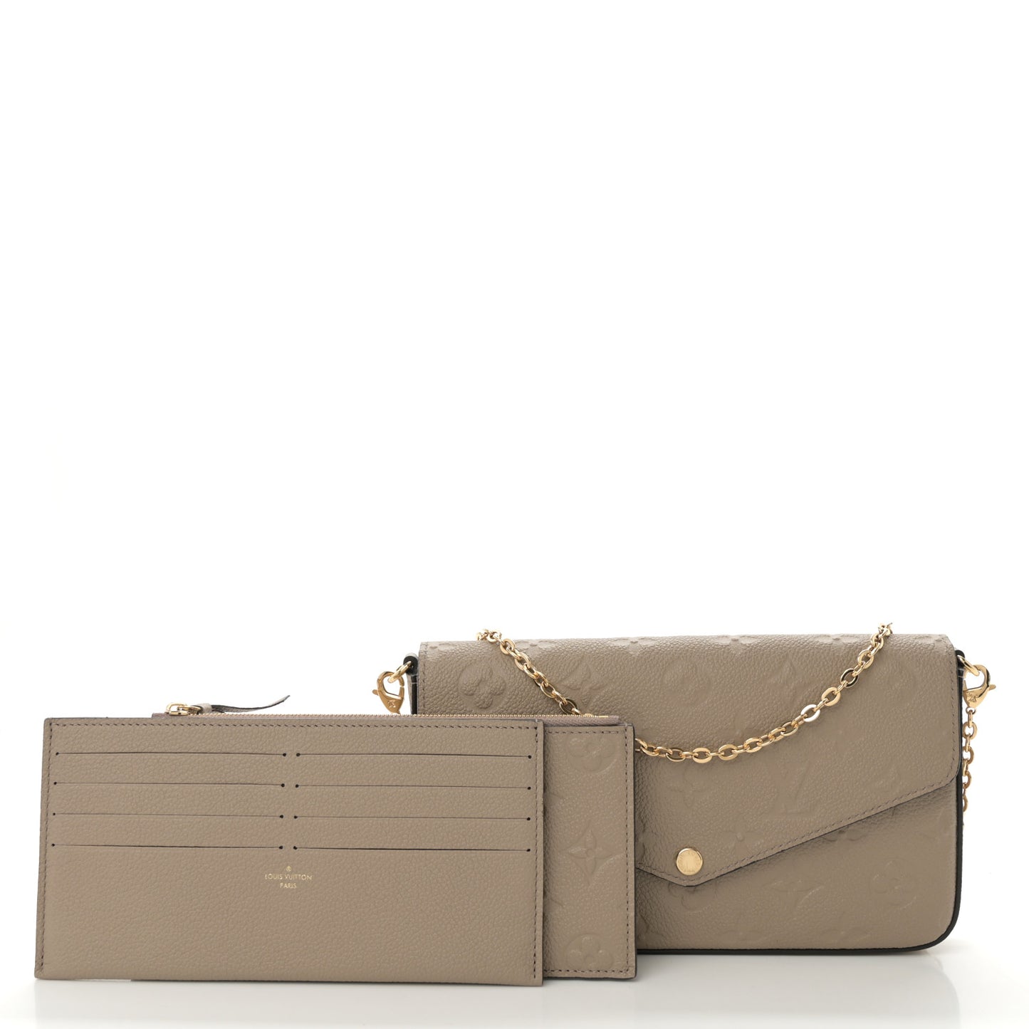 Empreinte Pochette Felicie Chain Wallet Tourterelle