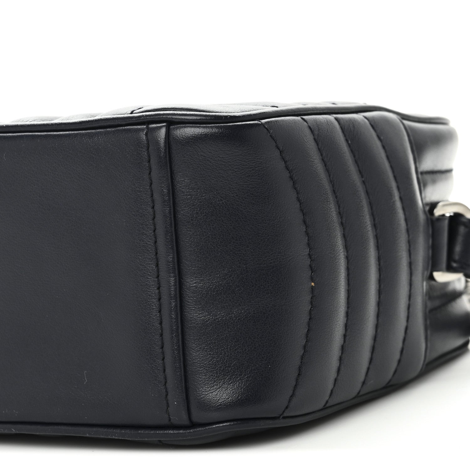 Prada Soft Calfskin Diagramme Camera Bag Baltico 10 of 10