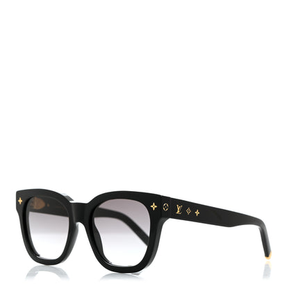 Louis Vuitton Acetate My Monogram Square Sunglasses Z1523W Black 1 of 7
