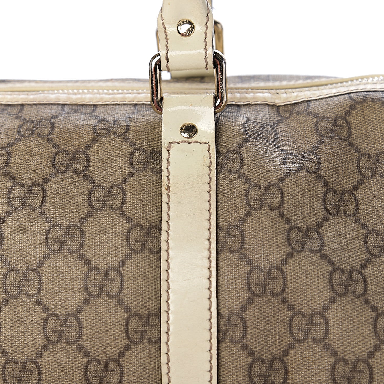 Gucci GG Plus Monogram Medium Joy Boston Off White 13 of 17
