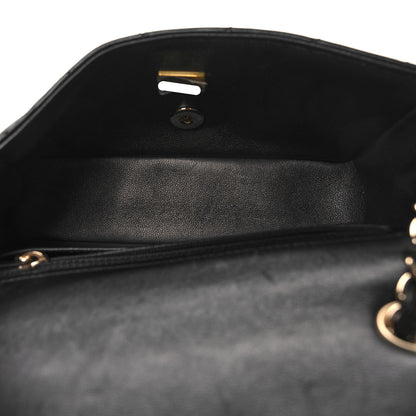 Chanel Lambskin Quilted Mini Rectangular Flap Black 5 of 10