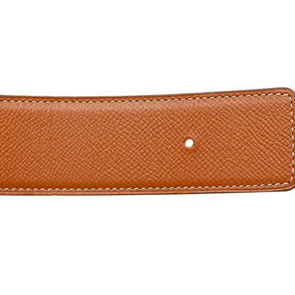 Hermes Epsom Swift 42mm Constance 2 Belt 95 38 Gold Black 7 of 11