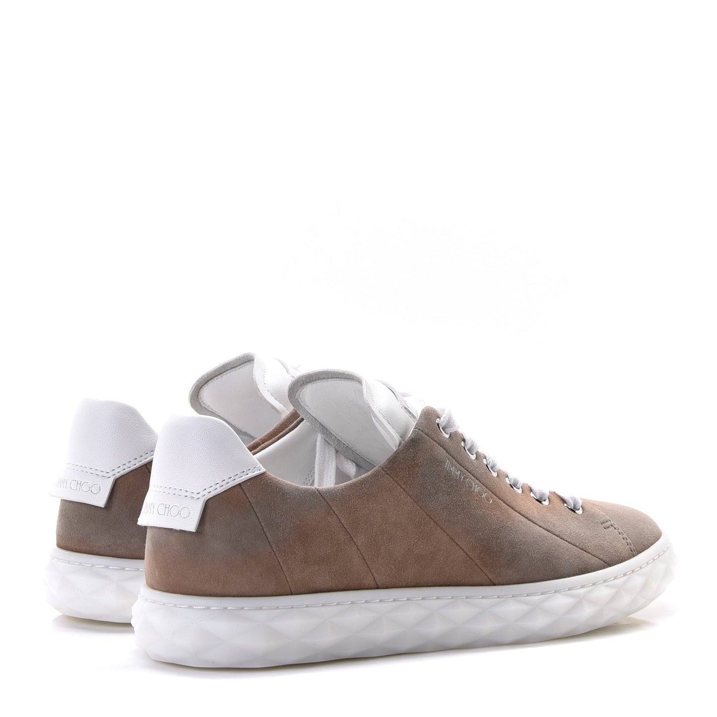 Suede Diamond Sneaker 37 Mocha