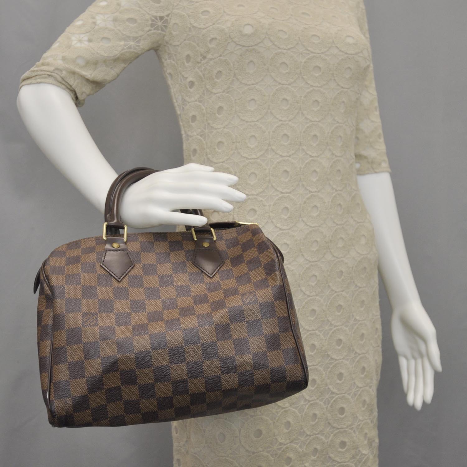 Louis Vuitton Damier Ebene Speedy 25 2 of 9