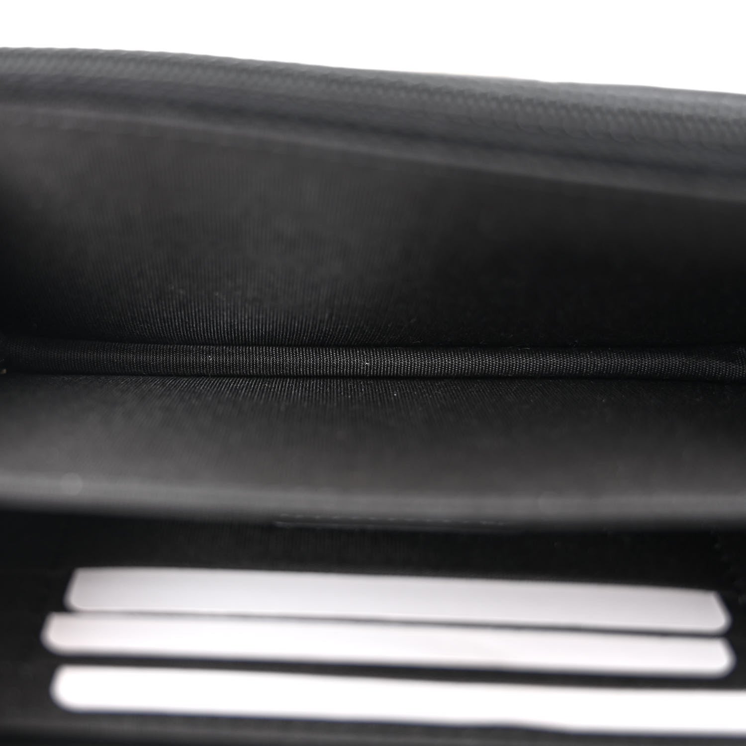 Chanel Calfskin Quilted Mini Maxi Pearls Wallet On Chain WOC Black 5 of 13