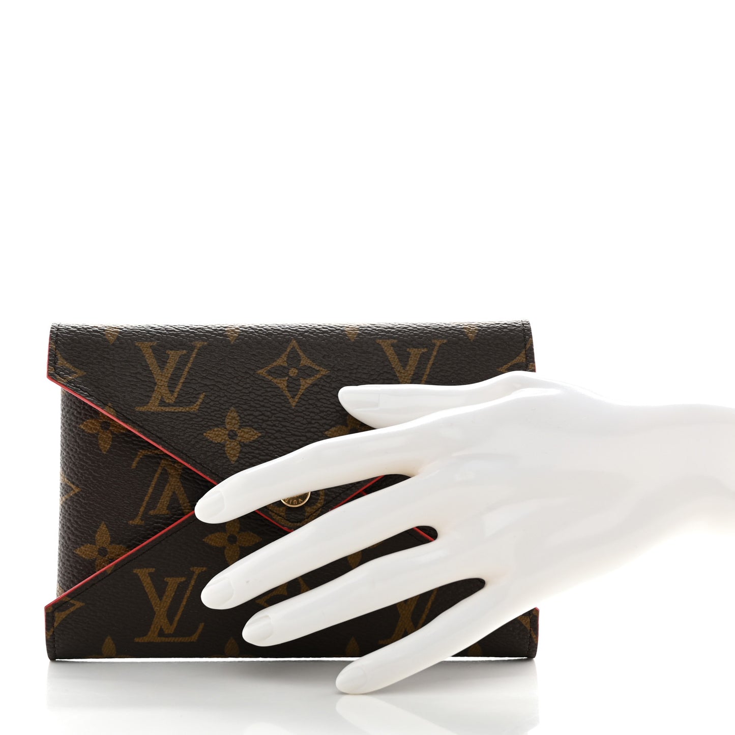 Monogram Medium Kirigami Pochette Insert Coquelicot