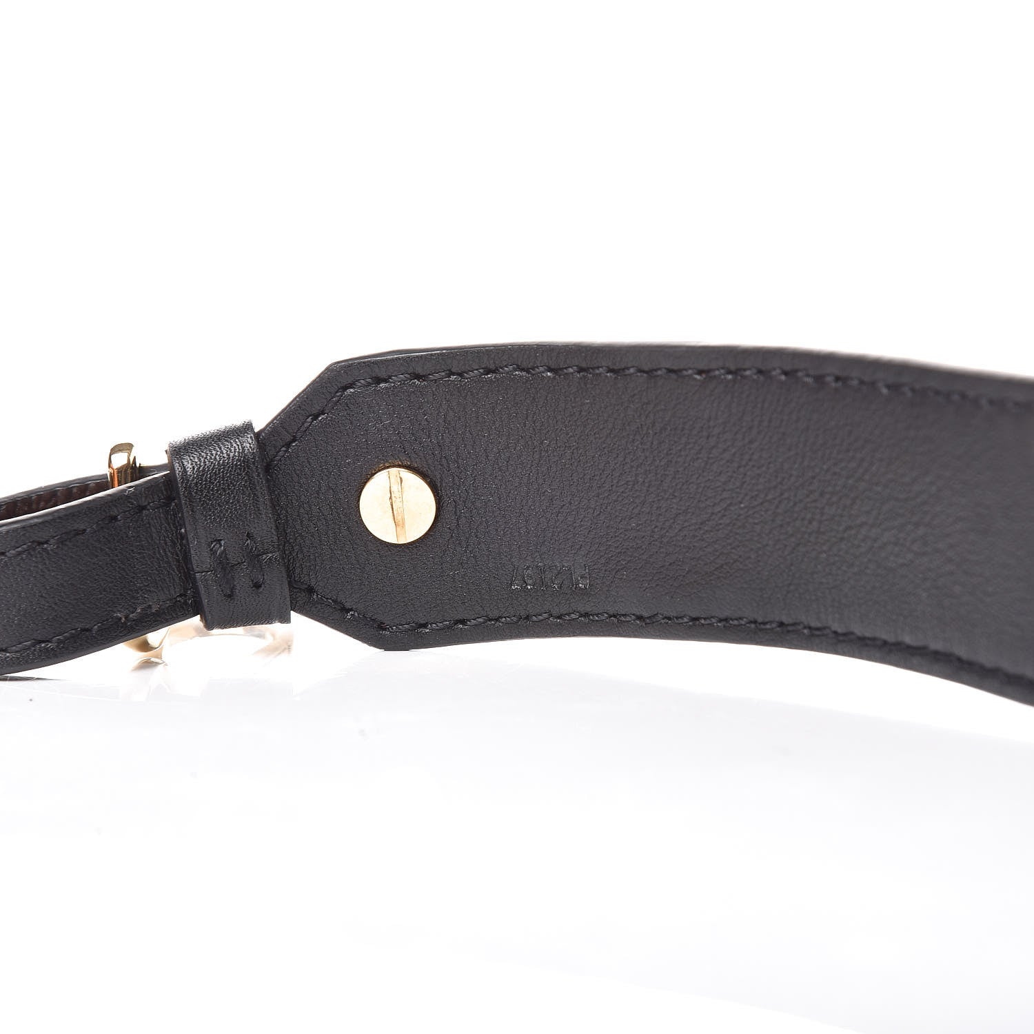 Louis Vuitton Monogram Bandouliere Shoulder Strap XL Black 5 of 7
