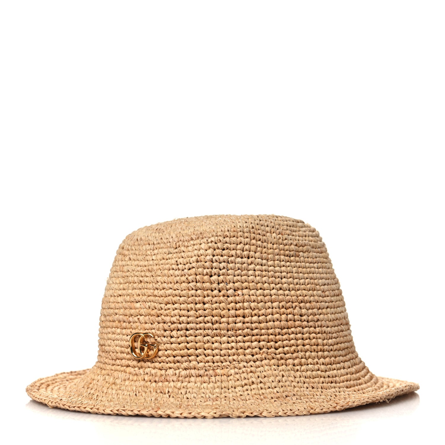 Gucci Raffia Double G Hat S Ivory 1 of 9