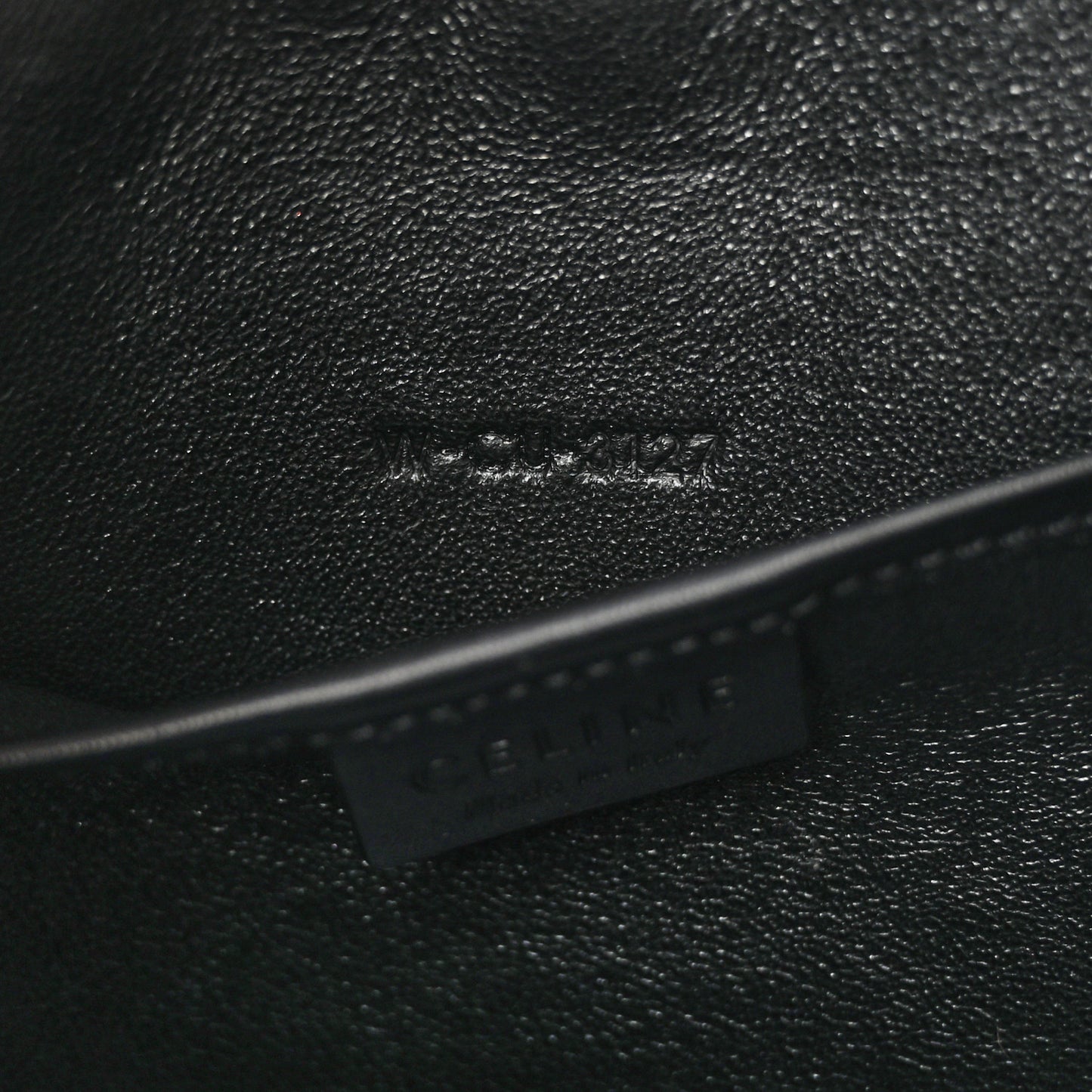 Smooth Calfskin Nano Luggage Black
