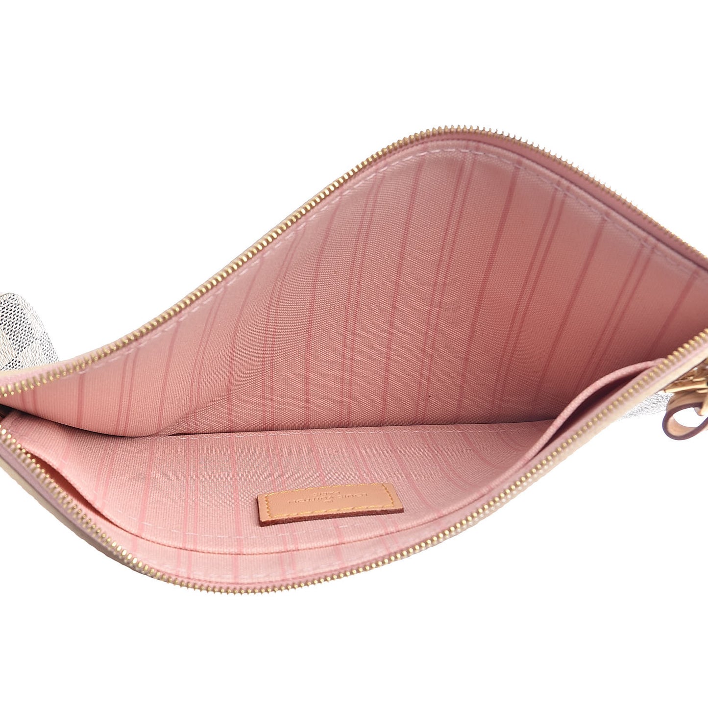 Damier Azur Neverfull MM GM Pochette Rose Ballerine
