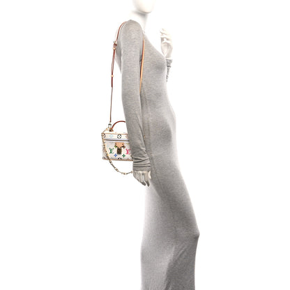Louis Vuitton LV x TM Monogram Multicolor Vanity Chain Pouch White 2 of 10