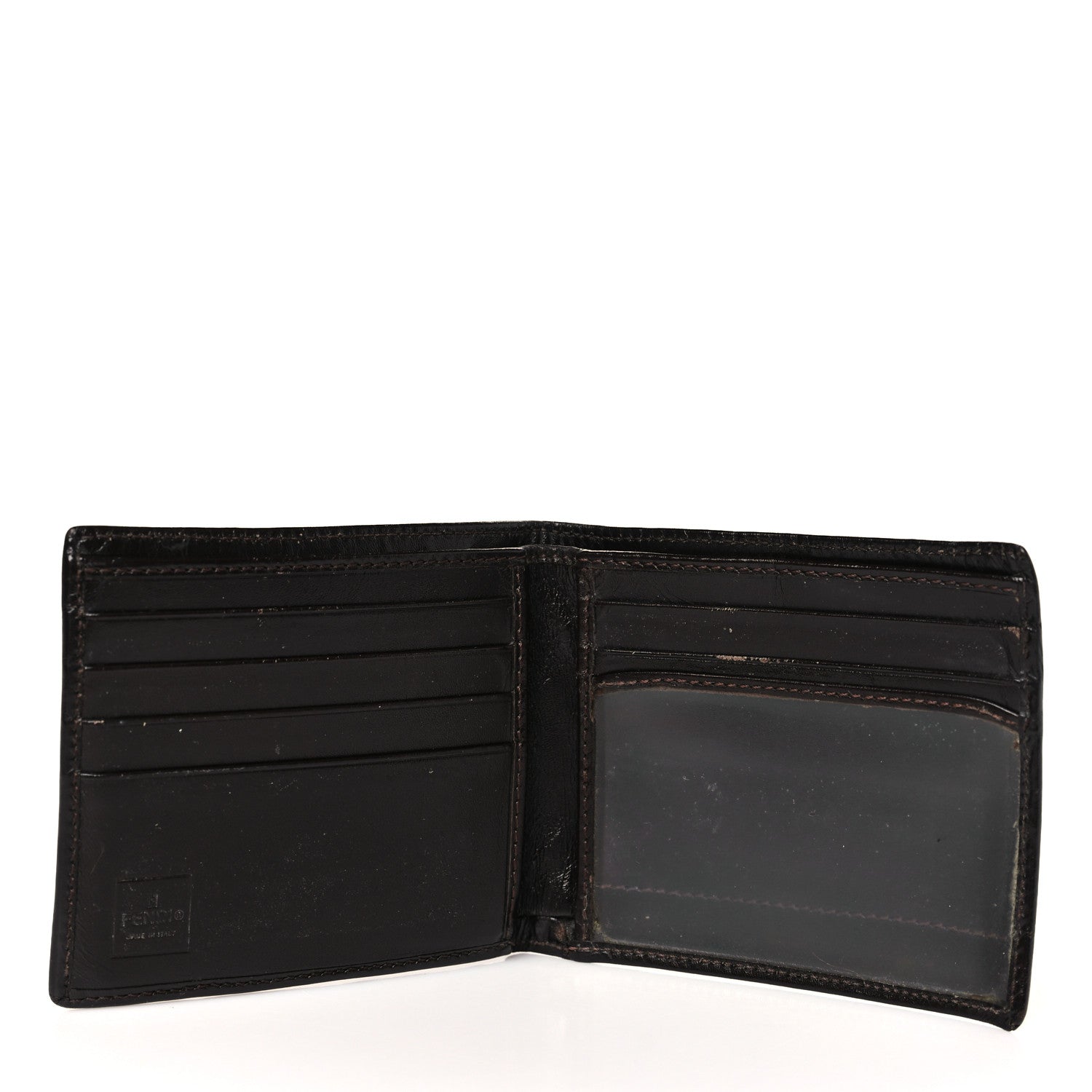 Fendi Zucca Bi-Fold Wallet Tobacco 5 of 8
