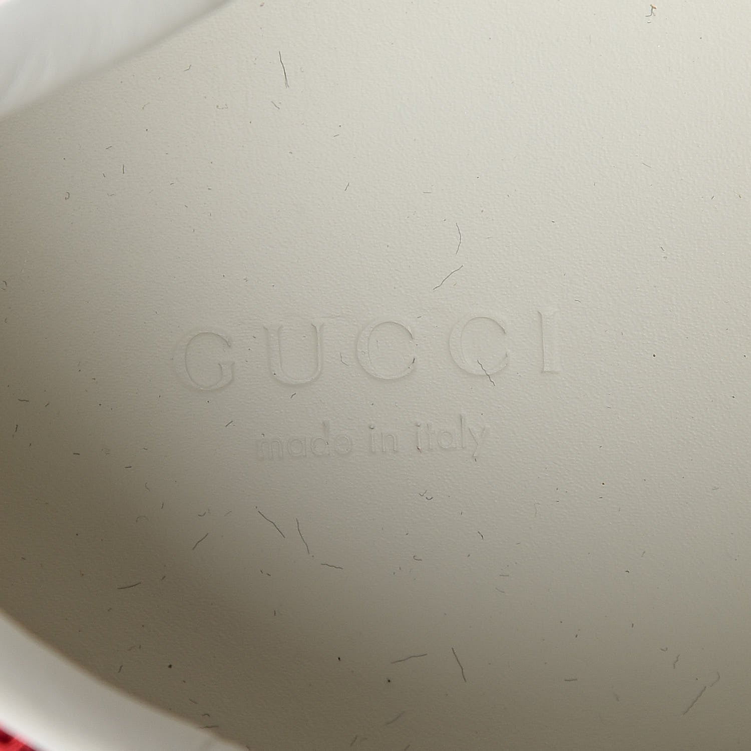 Gucci Calfskin Ayers Crystal Web Pineapple Embroidered Womens New Ace Sneakers 39 White 5 of 10