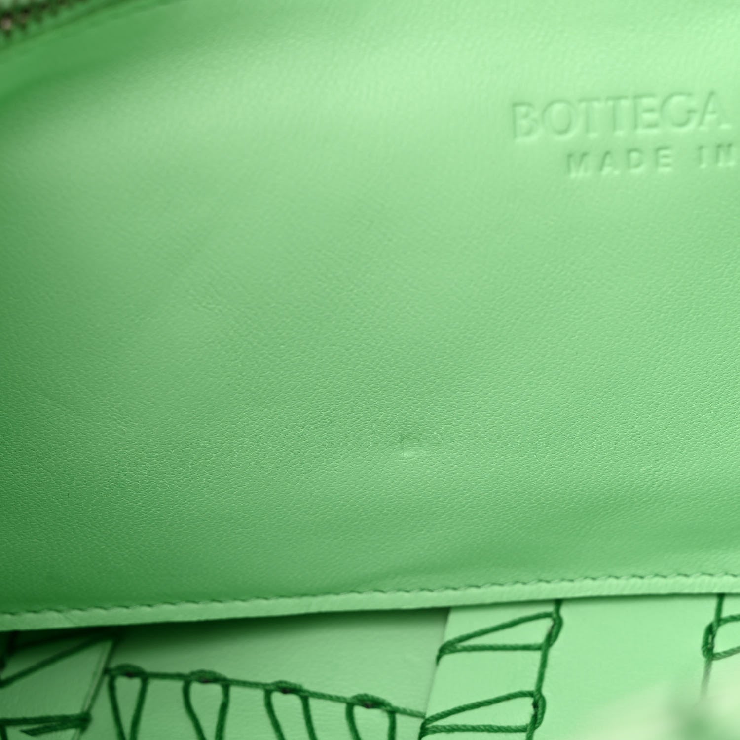 Bottega Veneta Nappa Maxi Intrecciato Overlock Stitched Cassette Crossbody Bag Parakeet 8 of 11