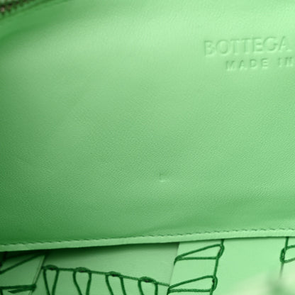 Bottega Veneta Nappa Maxi Intrecciato Overlock Stitched Cassette Crossbody Bag Parakeet 8 of 11