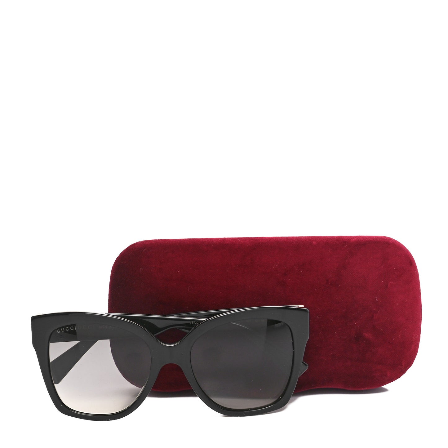 Acetate Square Frame Sunglasses GG0459S Black