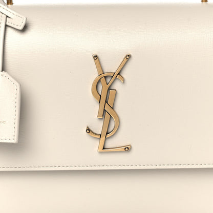 Saint Laurent Calfskin Medium Monogram Sunset Crema Soft 8 of 14