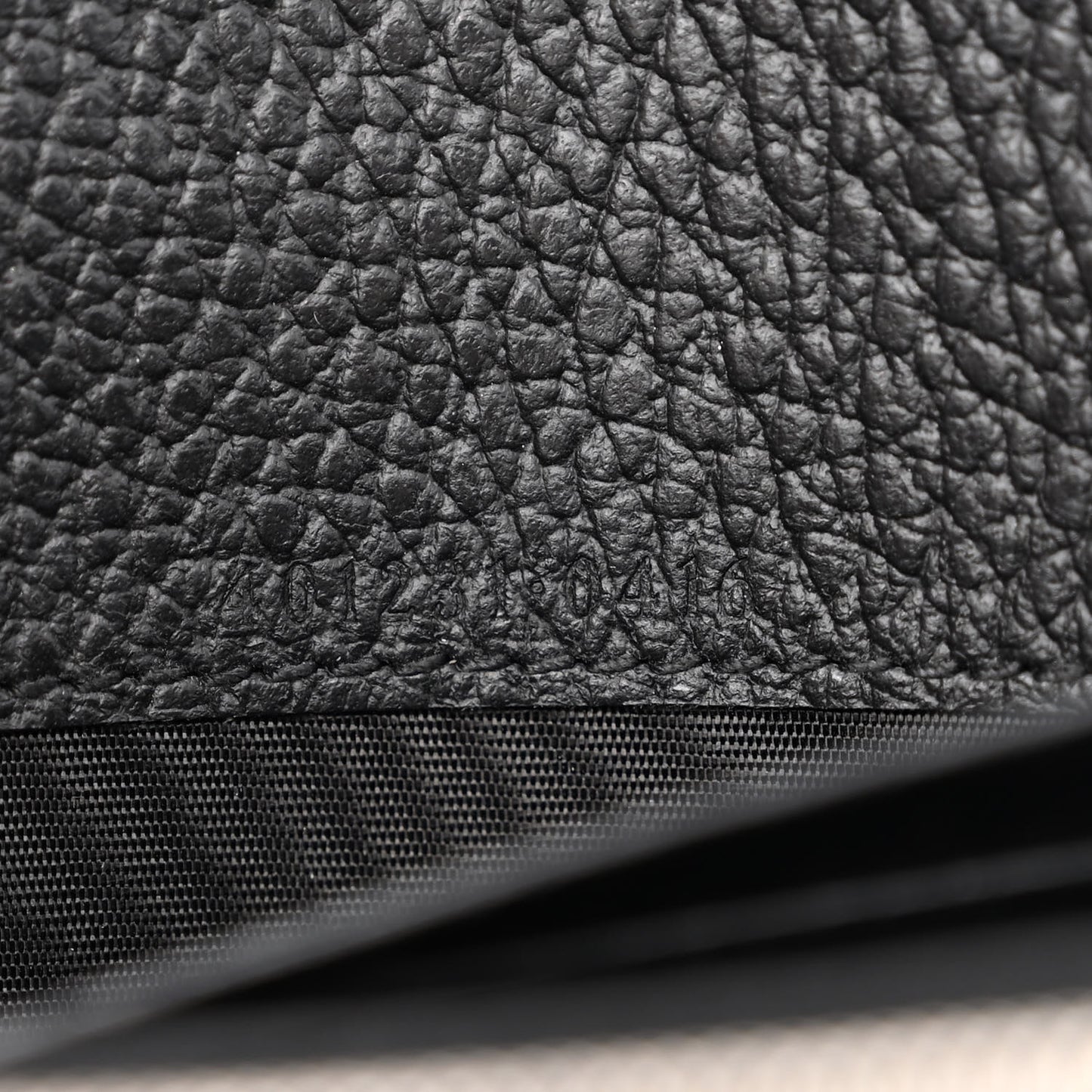 Calfskin Mini Dionysus Chain Wallet Black