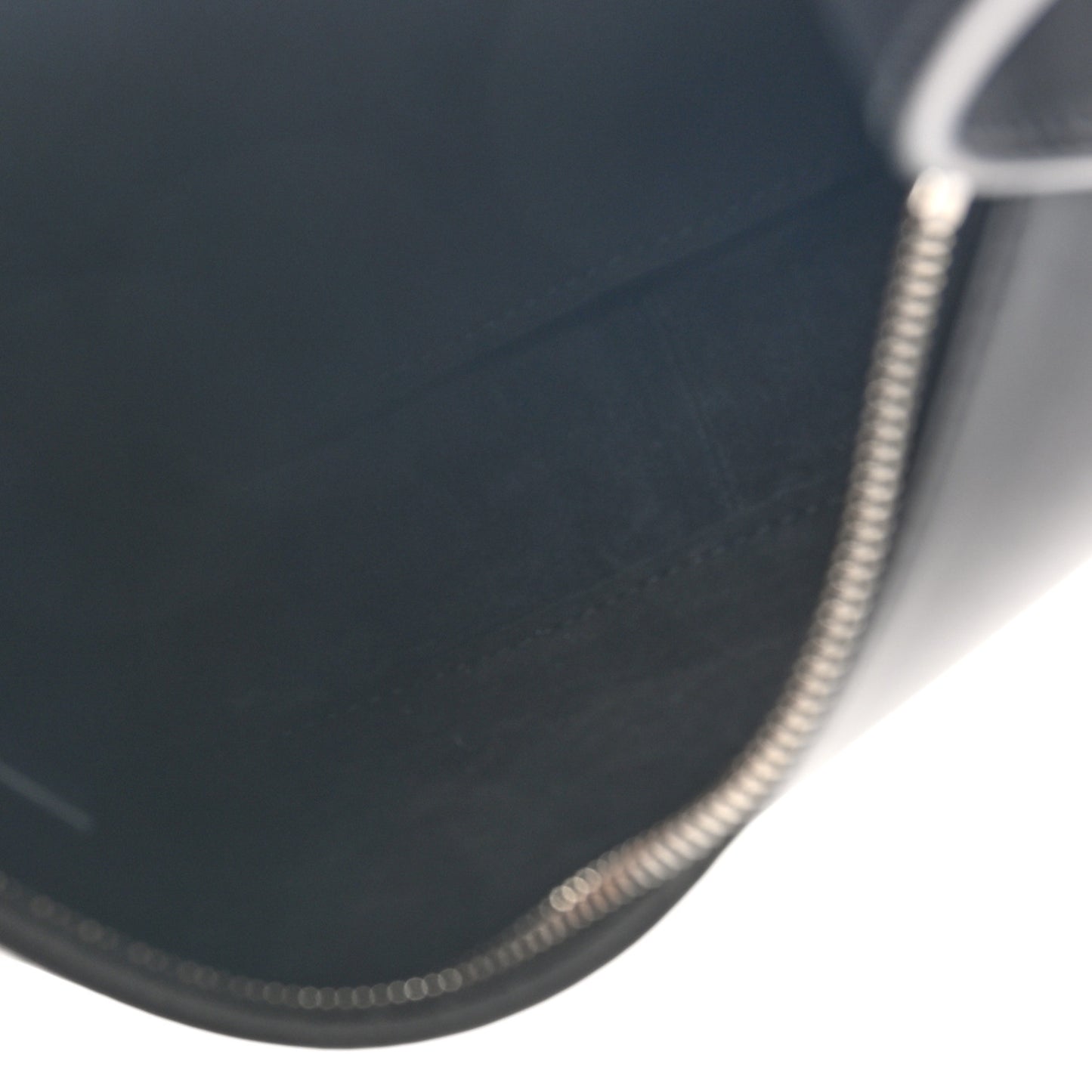 Smooth Calfskin Half Moon Shoulder Bag Black