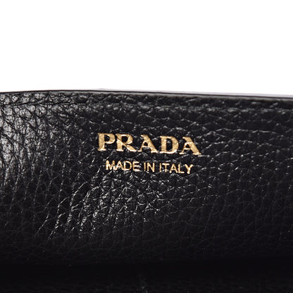 Prada Vitello Daino Mini Crossbody Bag Black 5 of 11