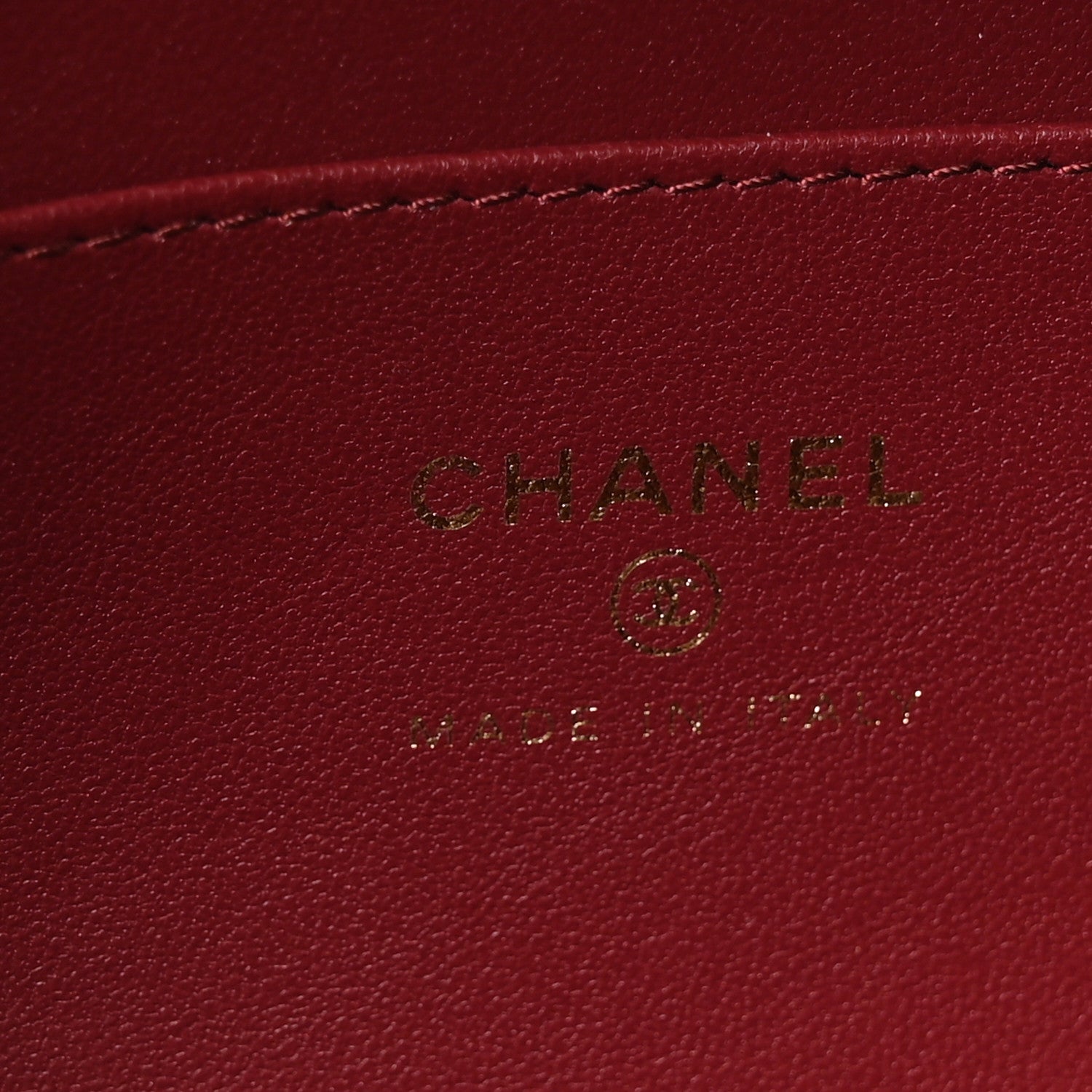 Chanel Grained Goatskin CC Express Clutch With Chain  Light Brown 6 of 11