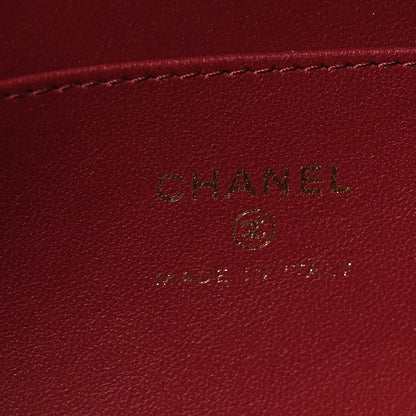 Chanel Grained Goatskin CC Express Clutch With Chain  Light Brown 6 of 11