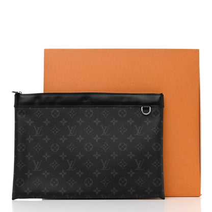 Louis Vuitton Monogram Eclipse Discovery Pochette GM 9 of 9