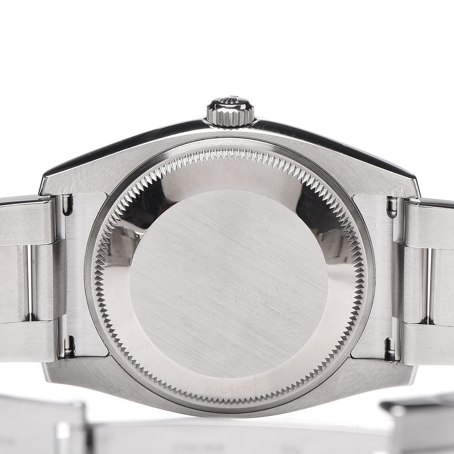 Rolex Stainless Steel 18K White Gold Diamond 34mm Oyster Perpetual Date Watch Silver 115234 5 of 8