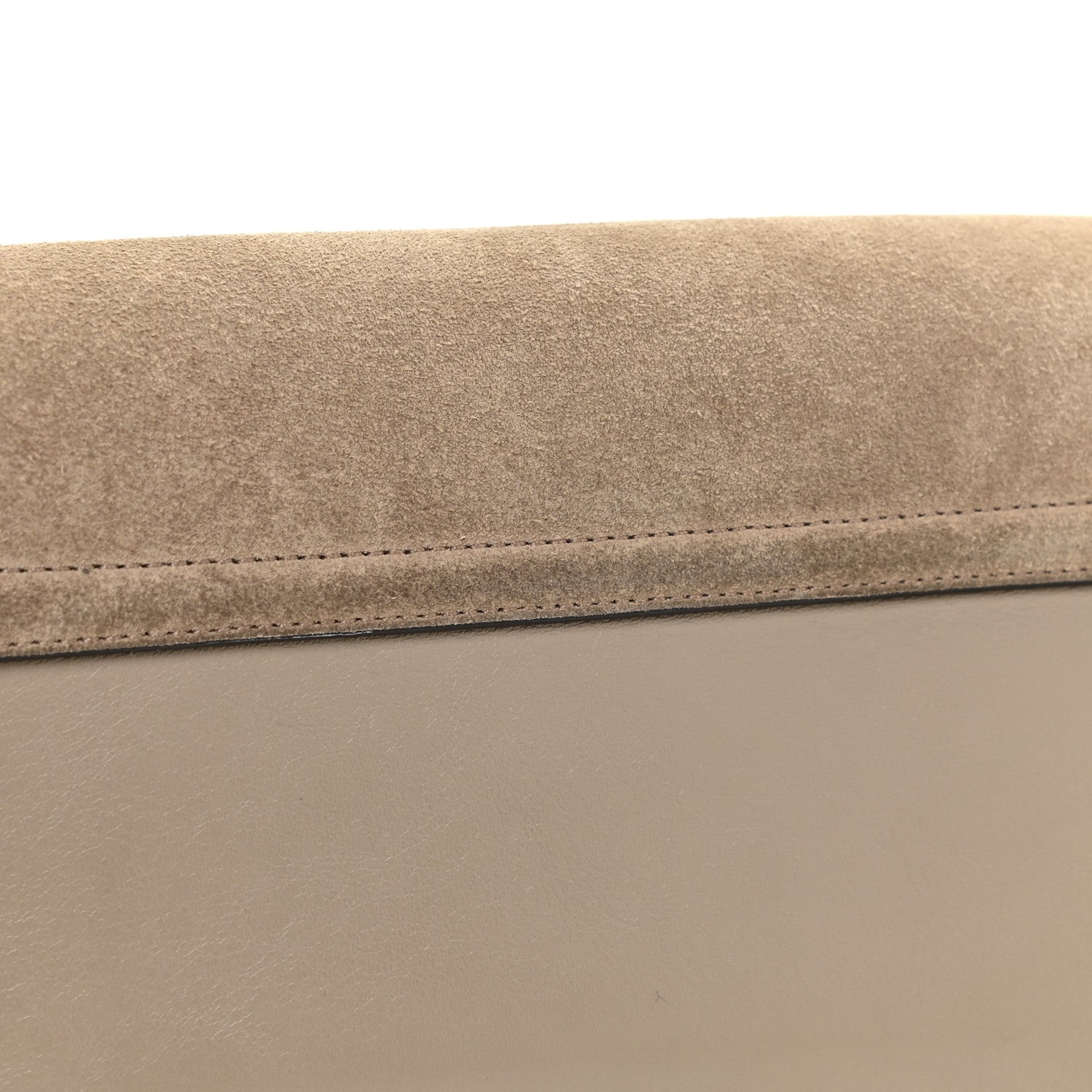 Chloe Suede Calfskin Small Faye Shoulder Bag Motty Grey 15 of 19
