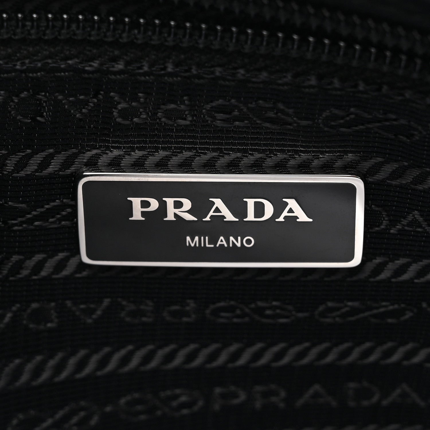 Prada Nylon New Vela Studded Messenger White Fuoco 6 of 9