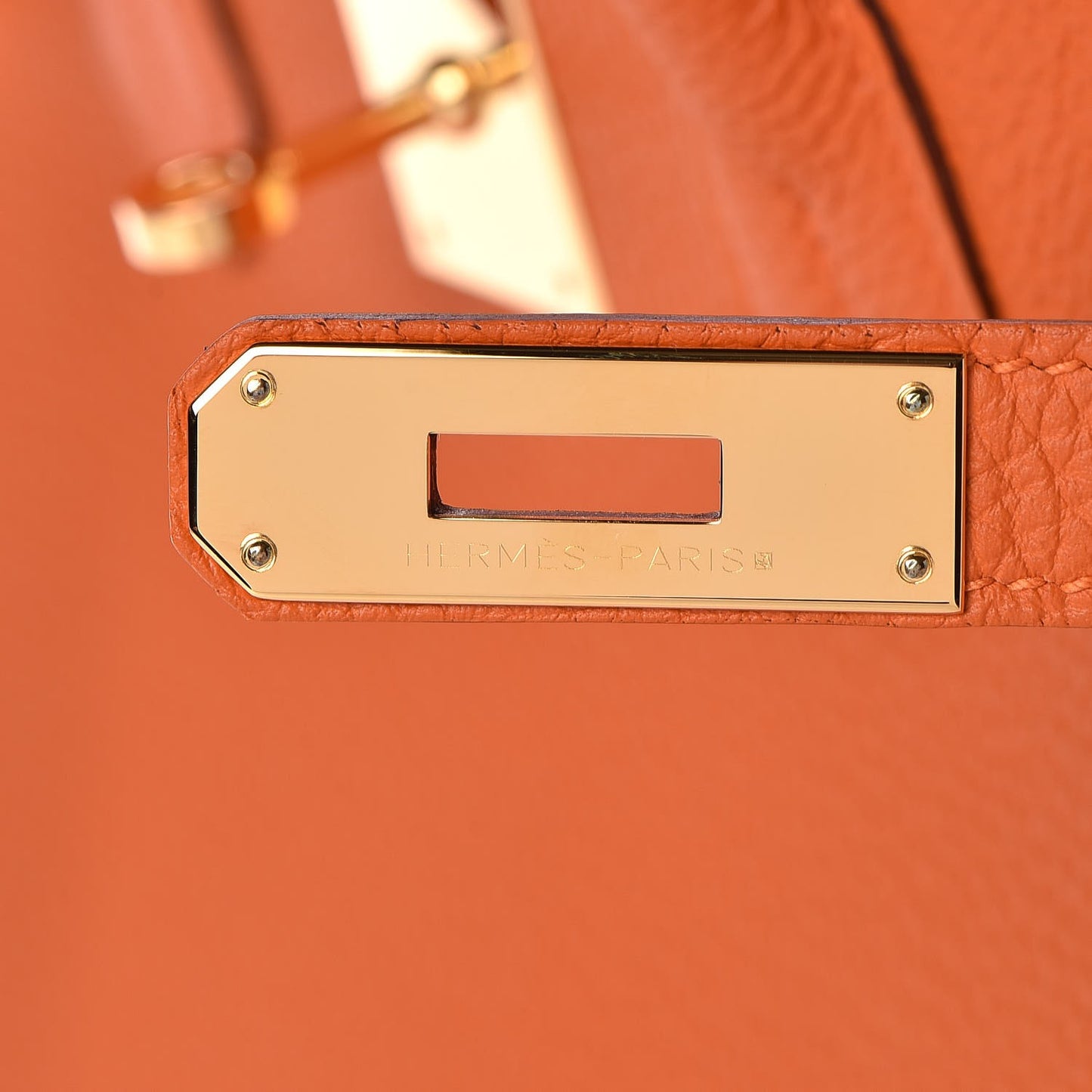 Togo Birkin 35 Orange