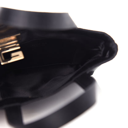 Gucci Satin Tote Black 5 of 10